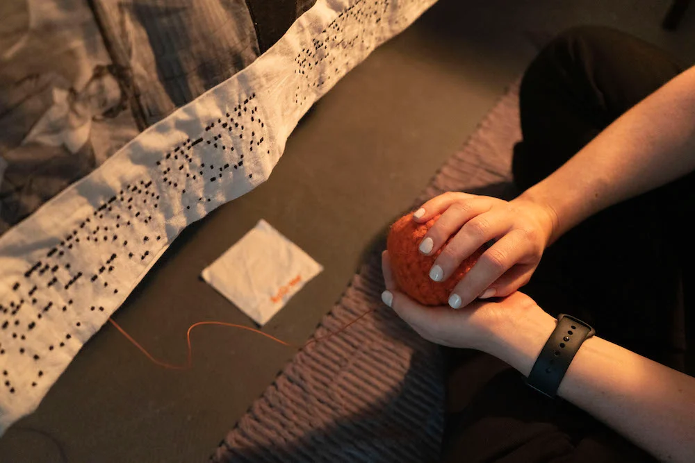 Loose Threads — install view